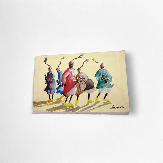 LIENZO GRUPO GNAWA